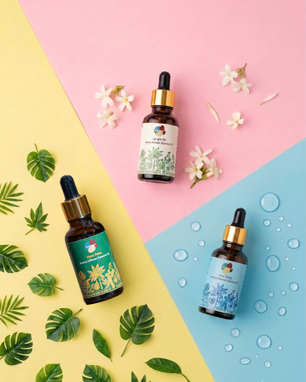 Set of 3 - Hara Patta, Dew Drop, Jungle Air (30ml each pc)