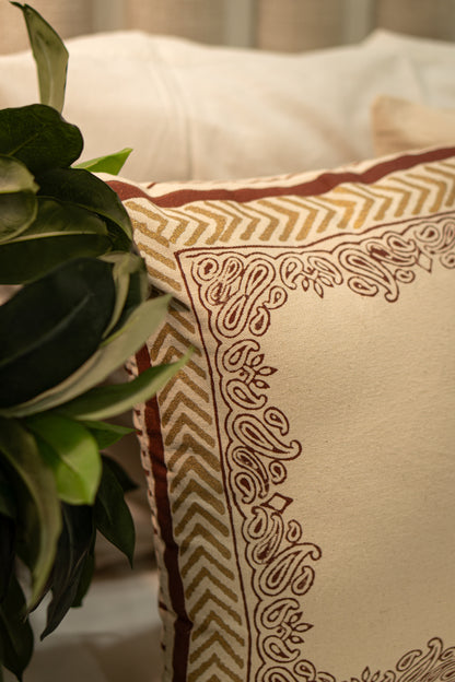 Gulshan | Block Print Cushion Cover