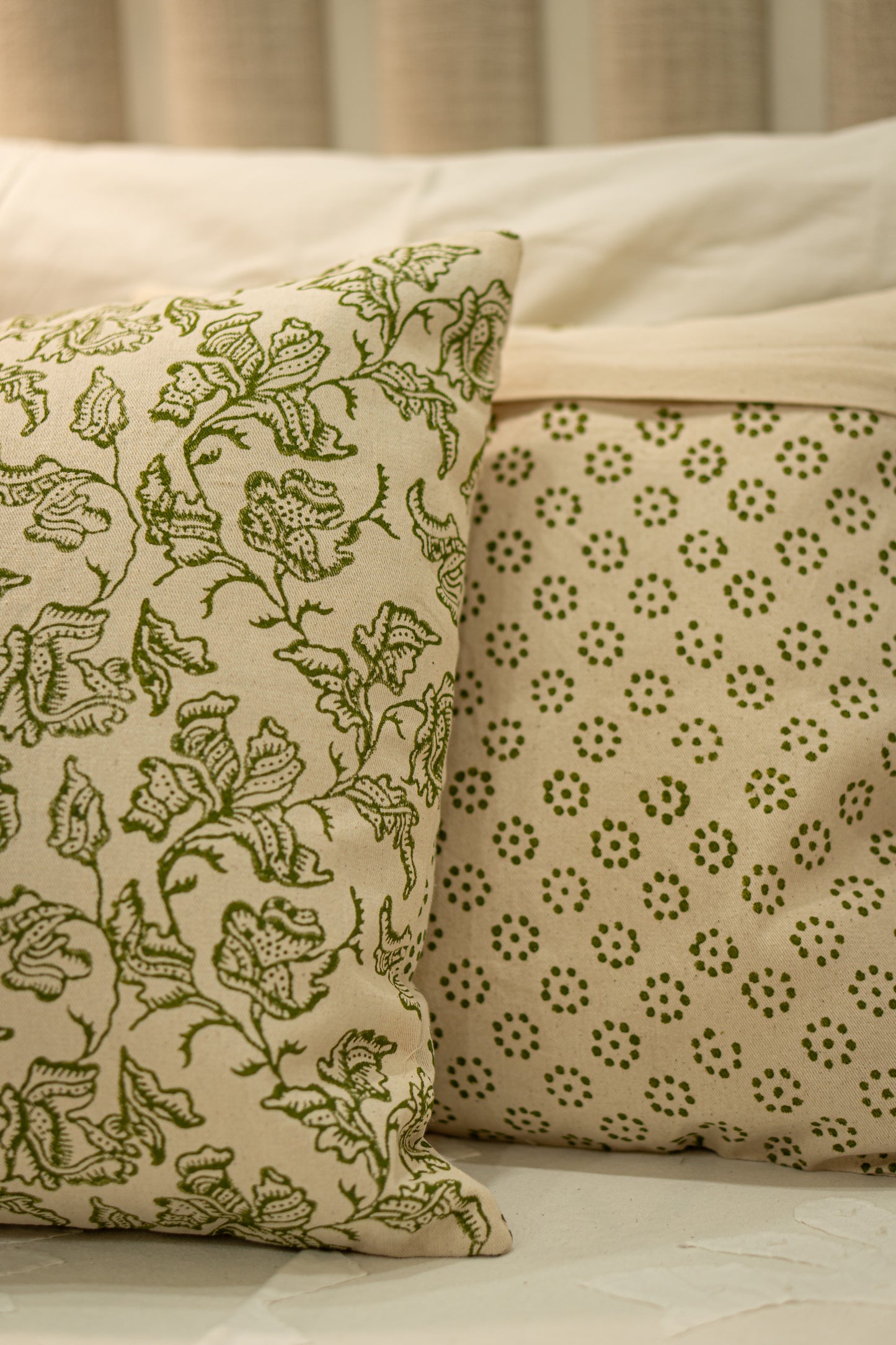 Bahaar | Block Print Cushion Covers