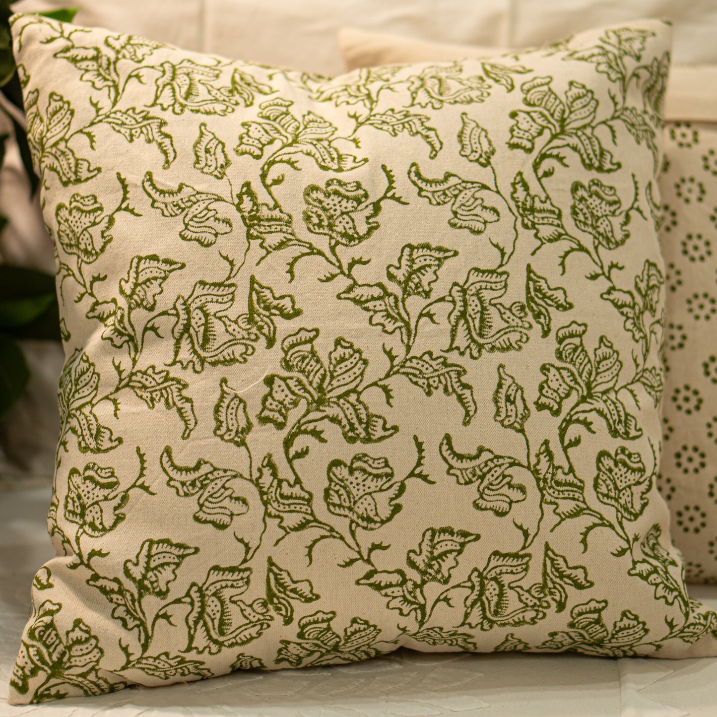 Bahaar | Block Print Cushion Covers