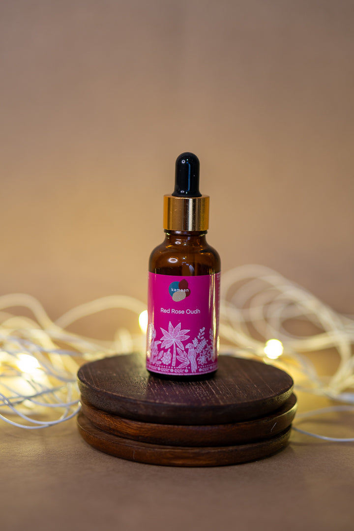 Set of 8 - Oudh, Hara Patta, Oudh, Red Rose Oudh, La France, Morga, Bergamot, Lemon Lime, Lavender,   (30ml each pc)
