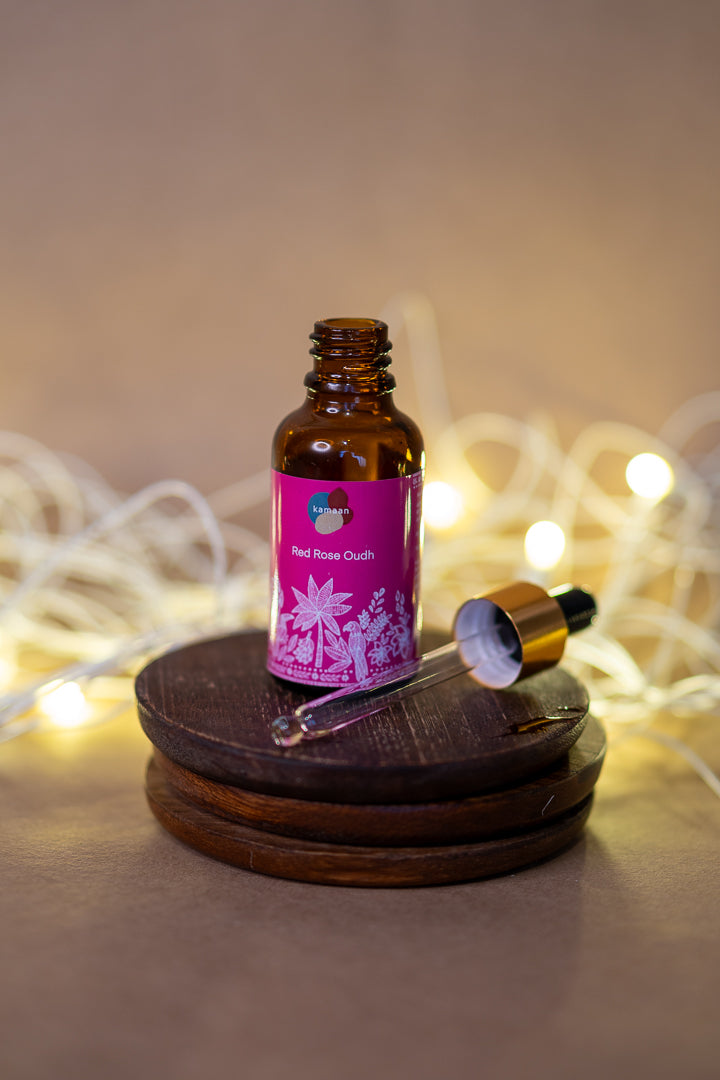 Set of 3 - Red Rose Oudh, Sandalwood & Oudh (30ml each pc)