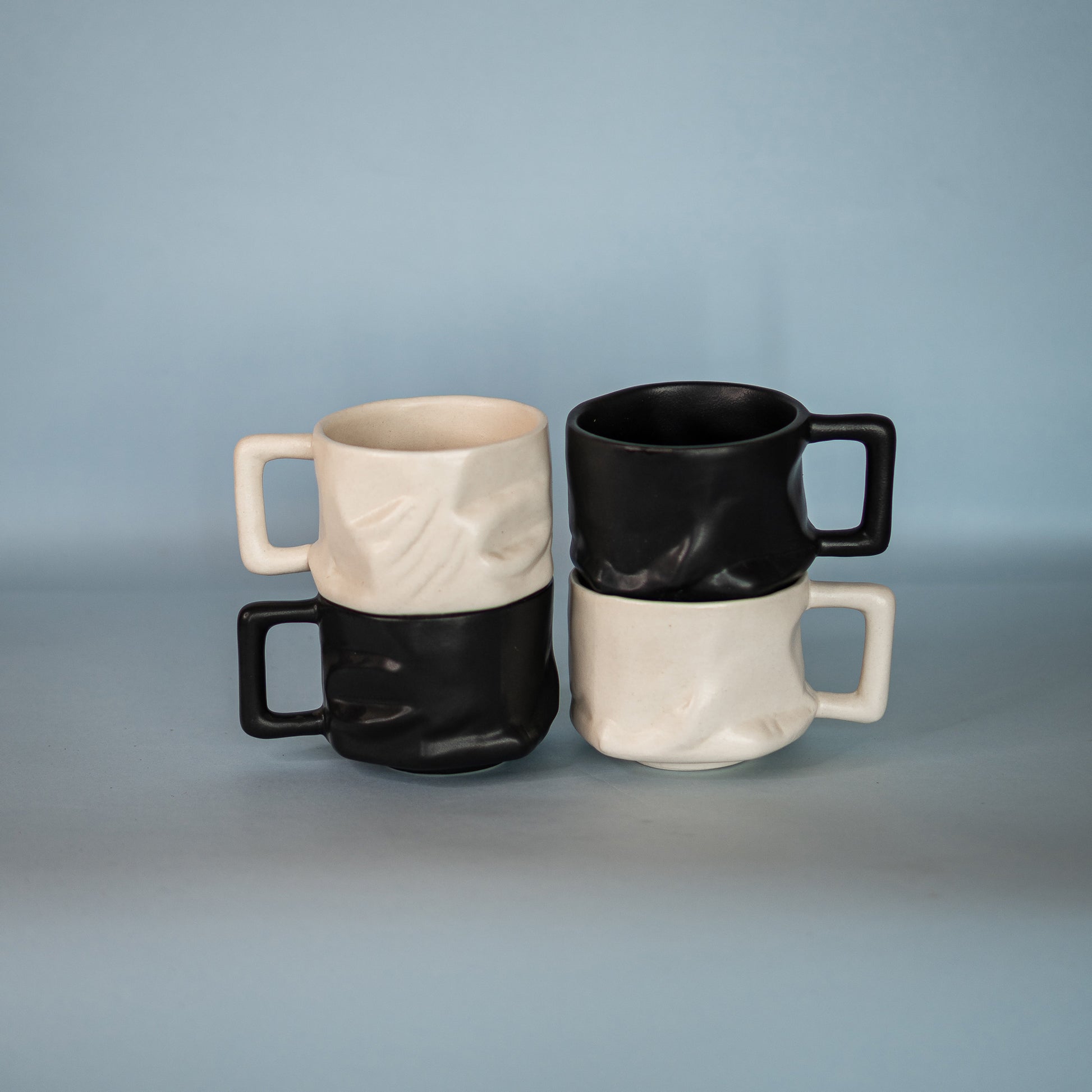 Yin - Yang Yunomis (with handle)