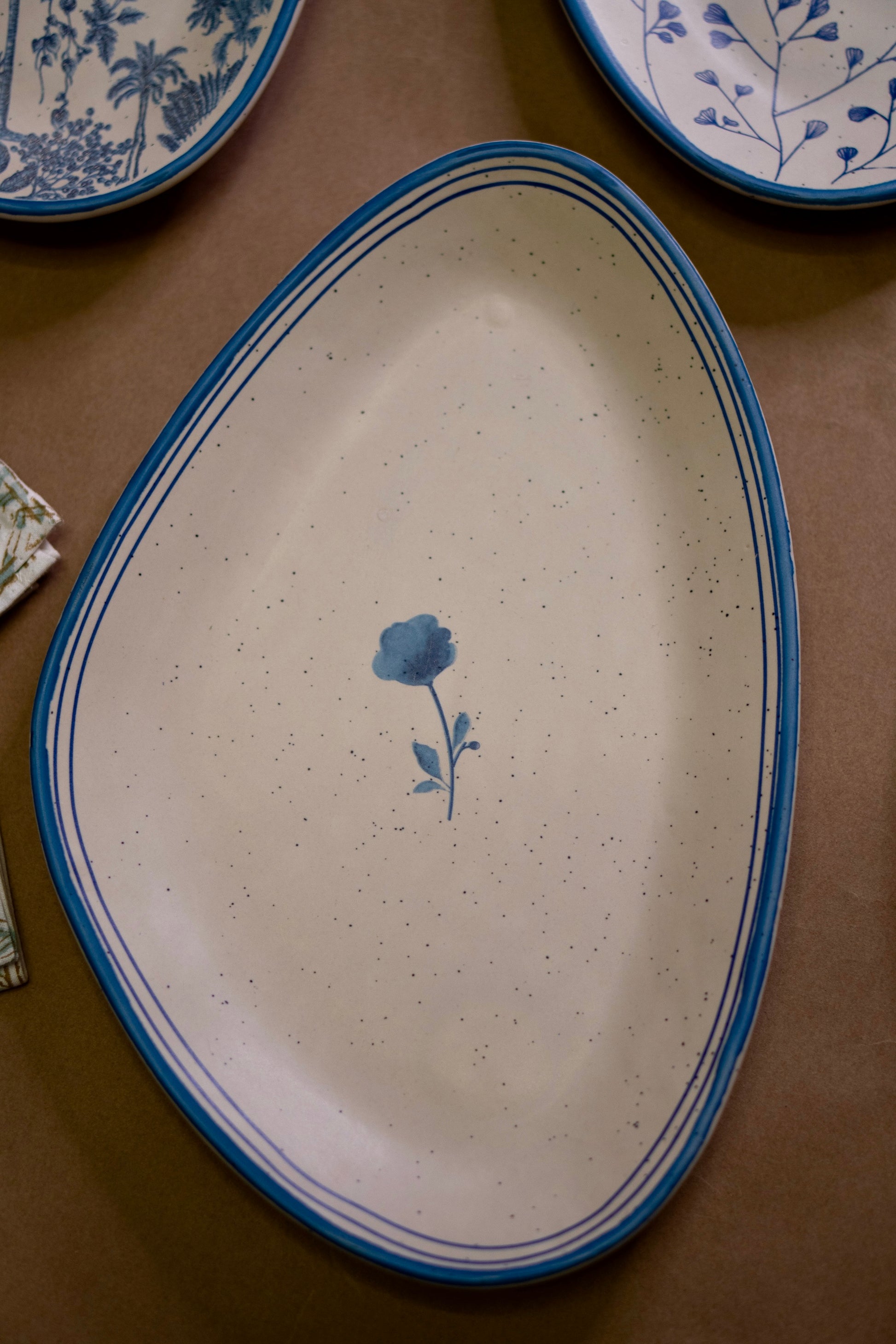 Cherry Blossom Stoneware Platter