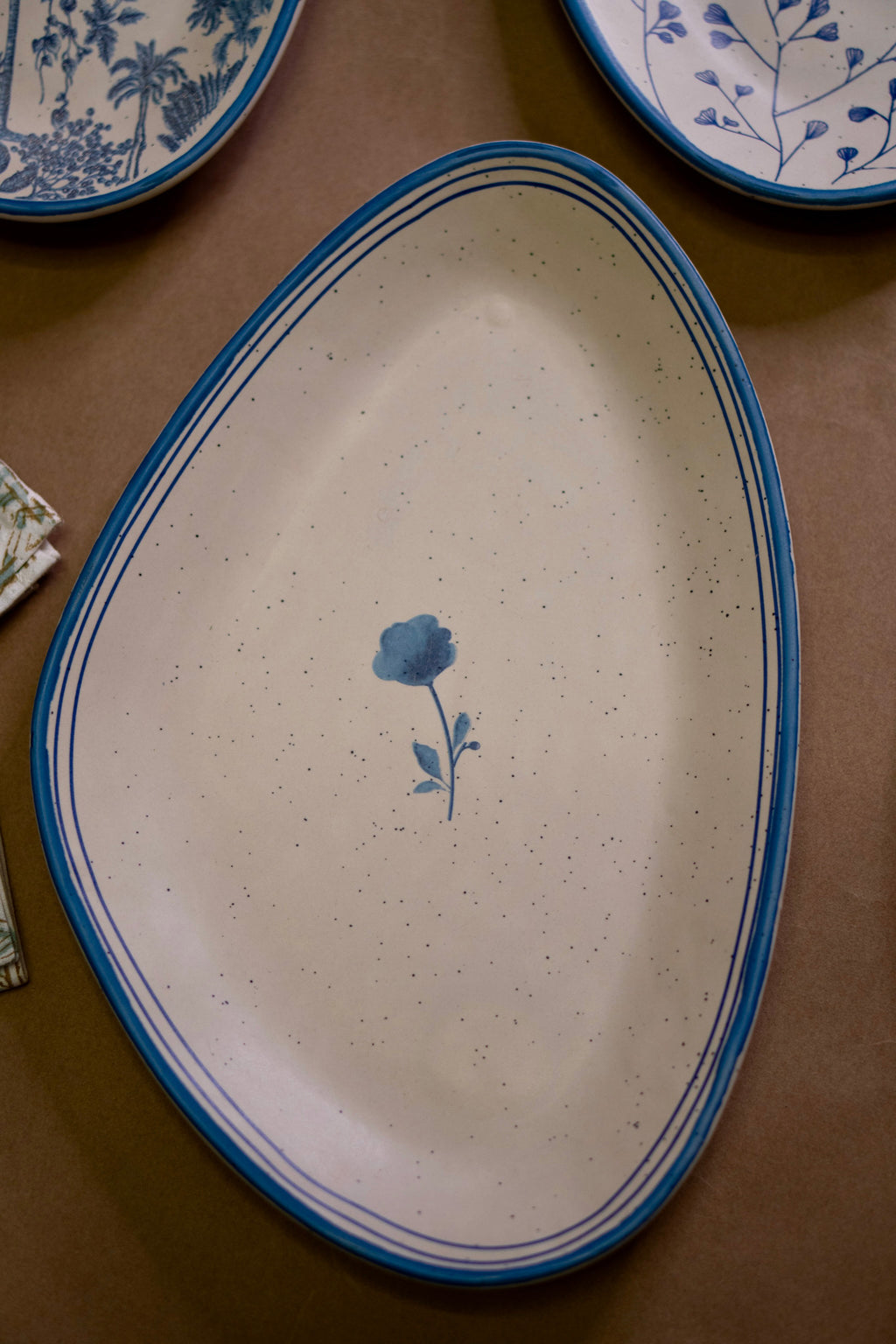 Cherry Blossom Stoneware Platter