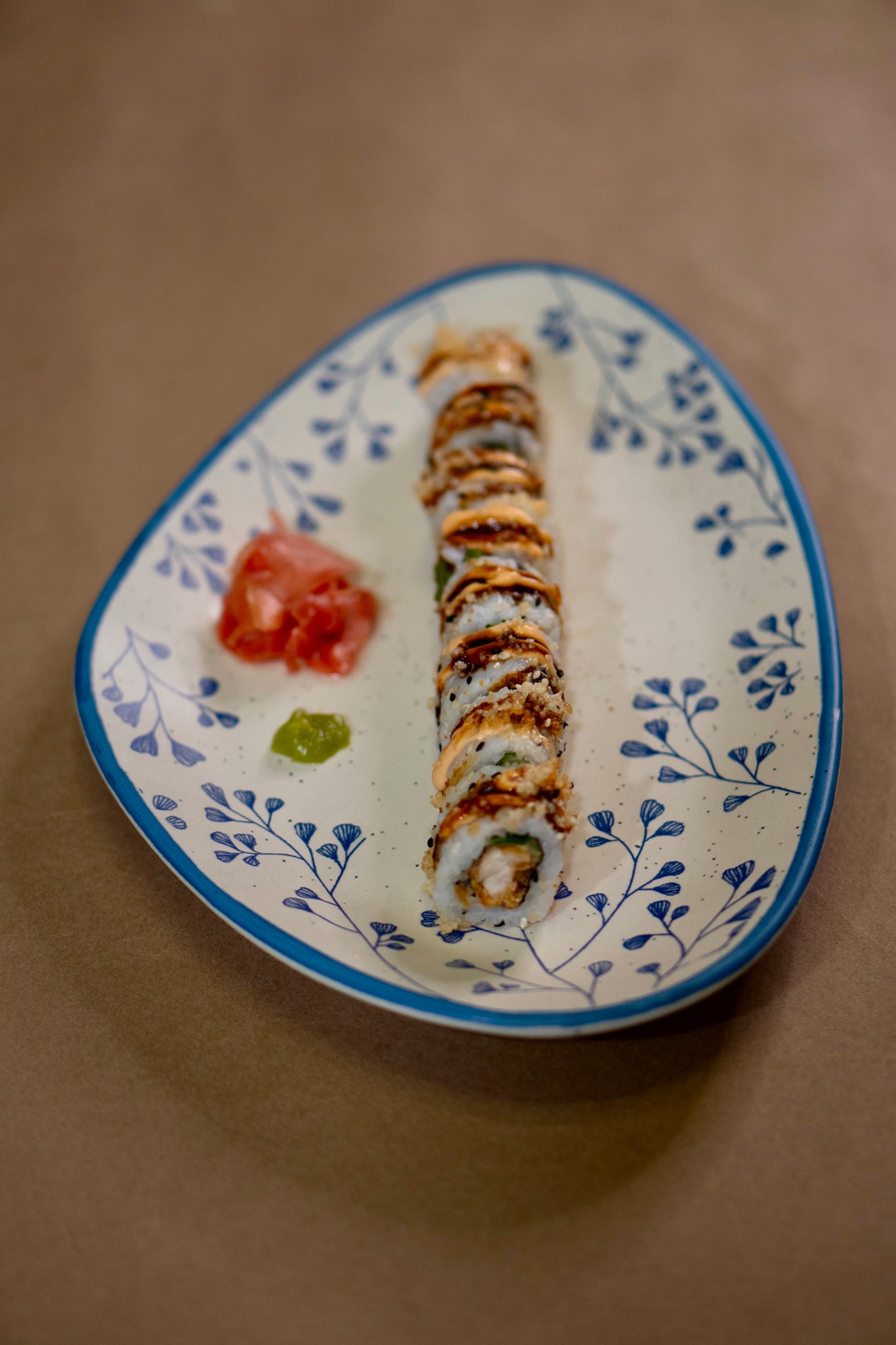 Winterberry Blossom Stoneware Platter