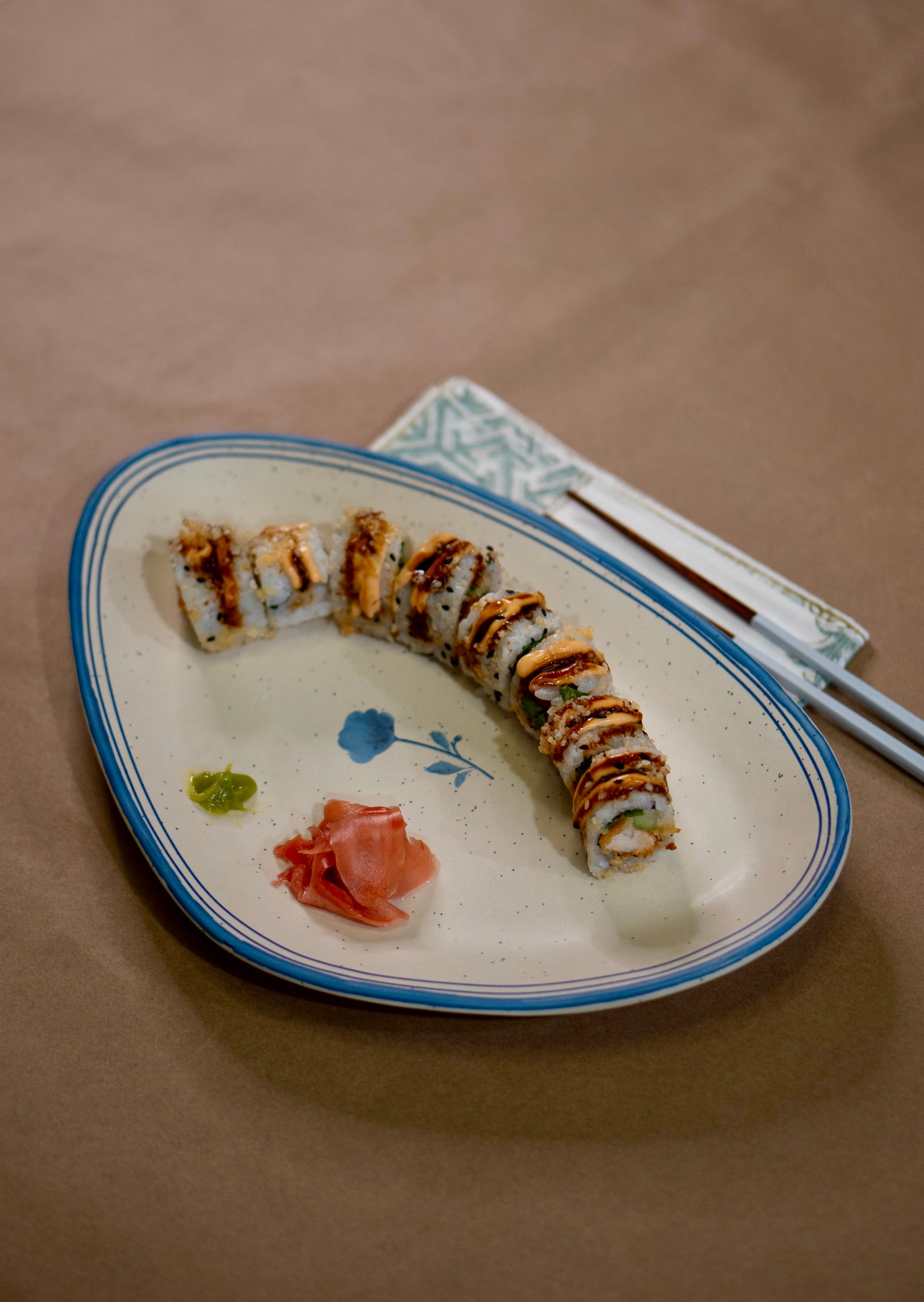 Cherry Blossom Stoneware Platter