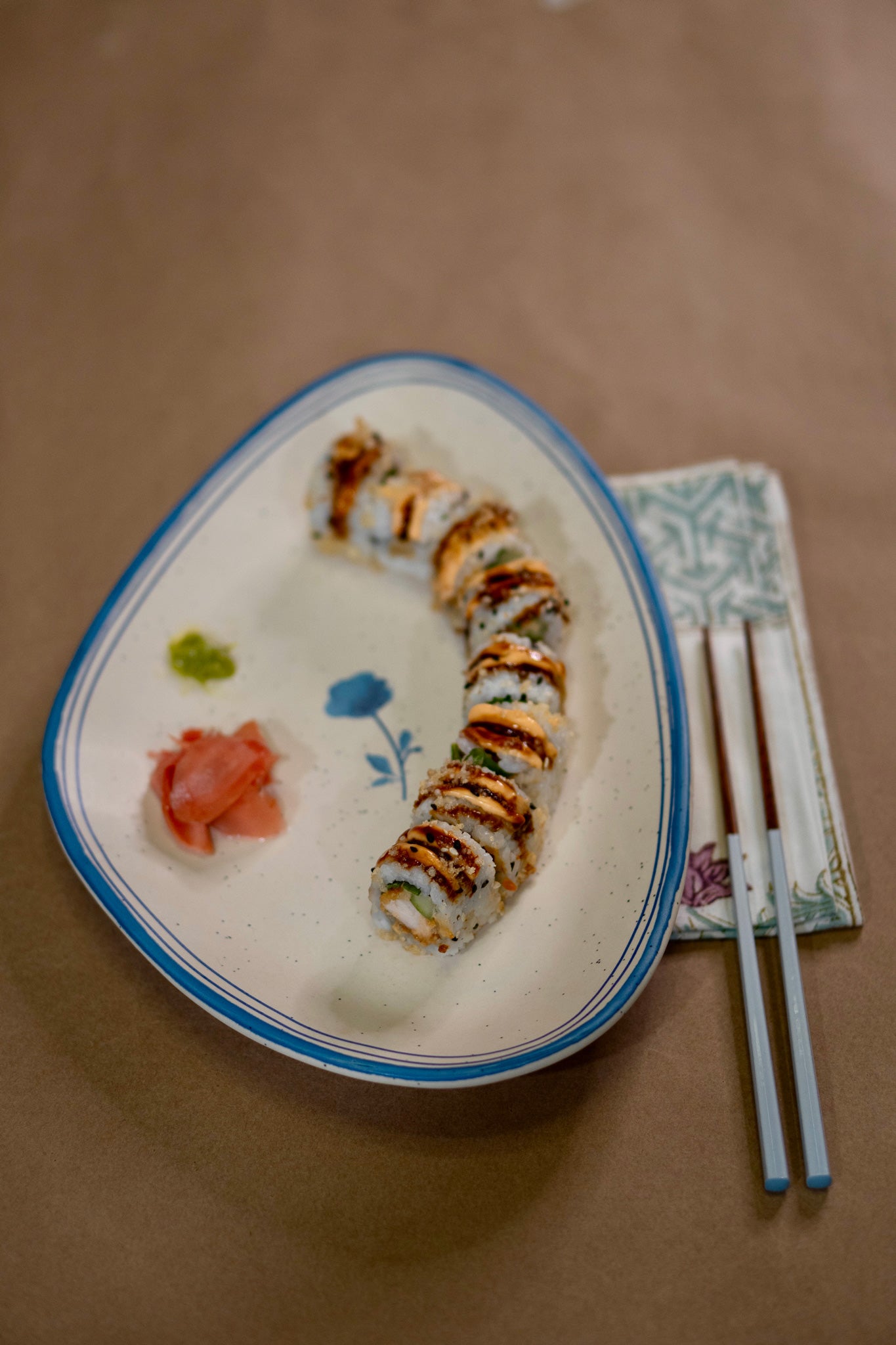 Cherry Blossom Stoneware Platter
