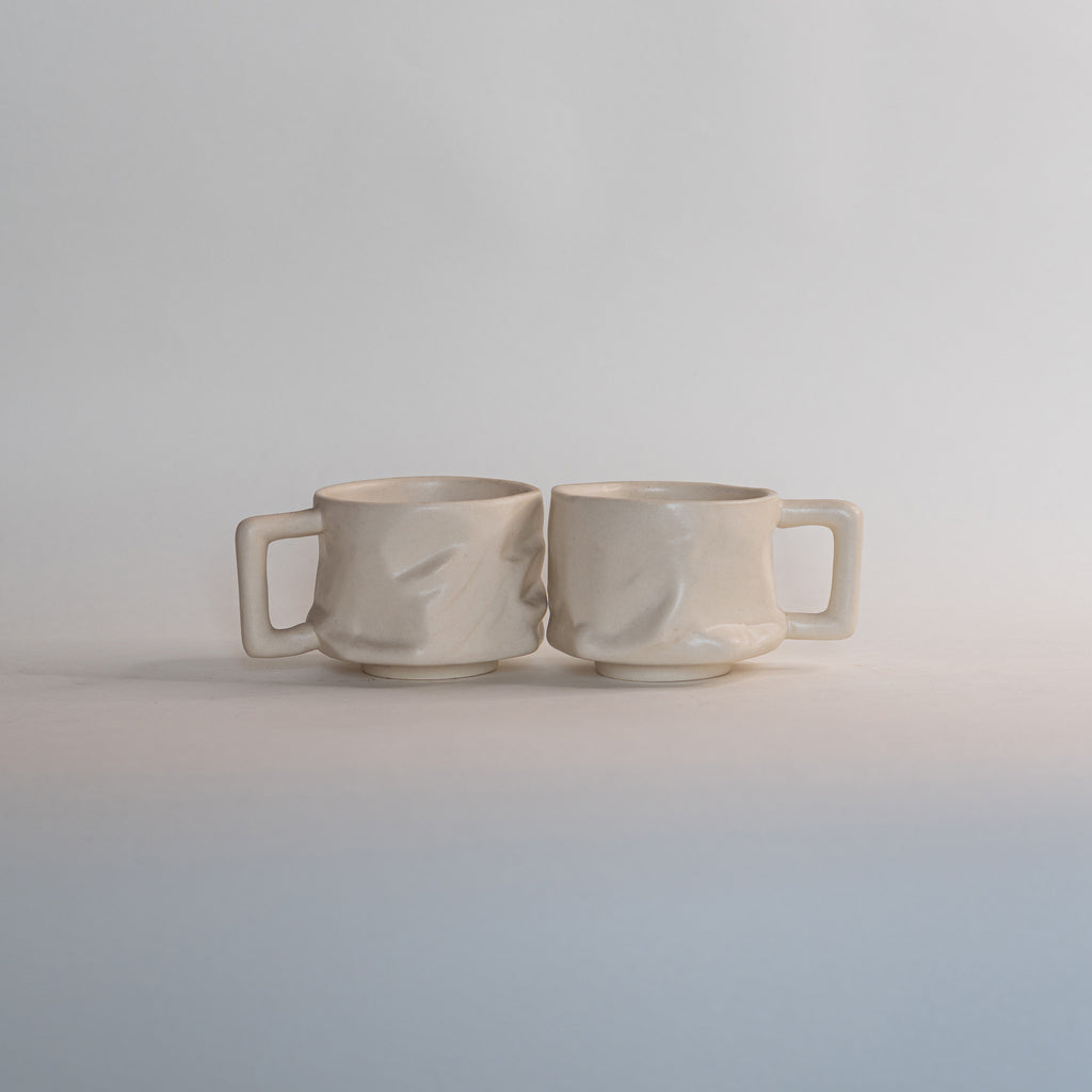 Snow Yunomi (with handle)