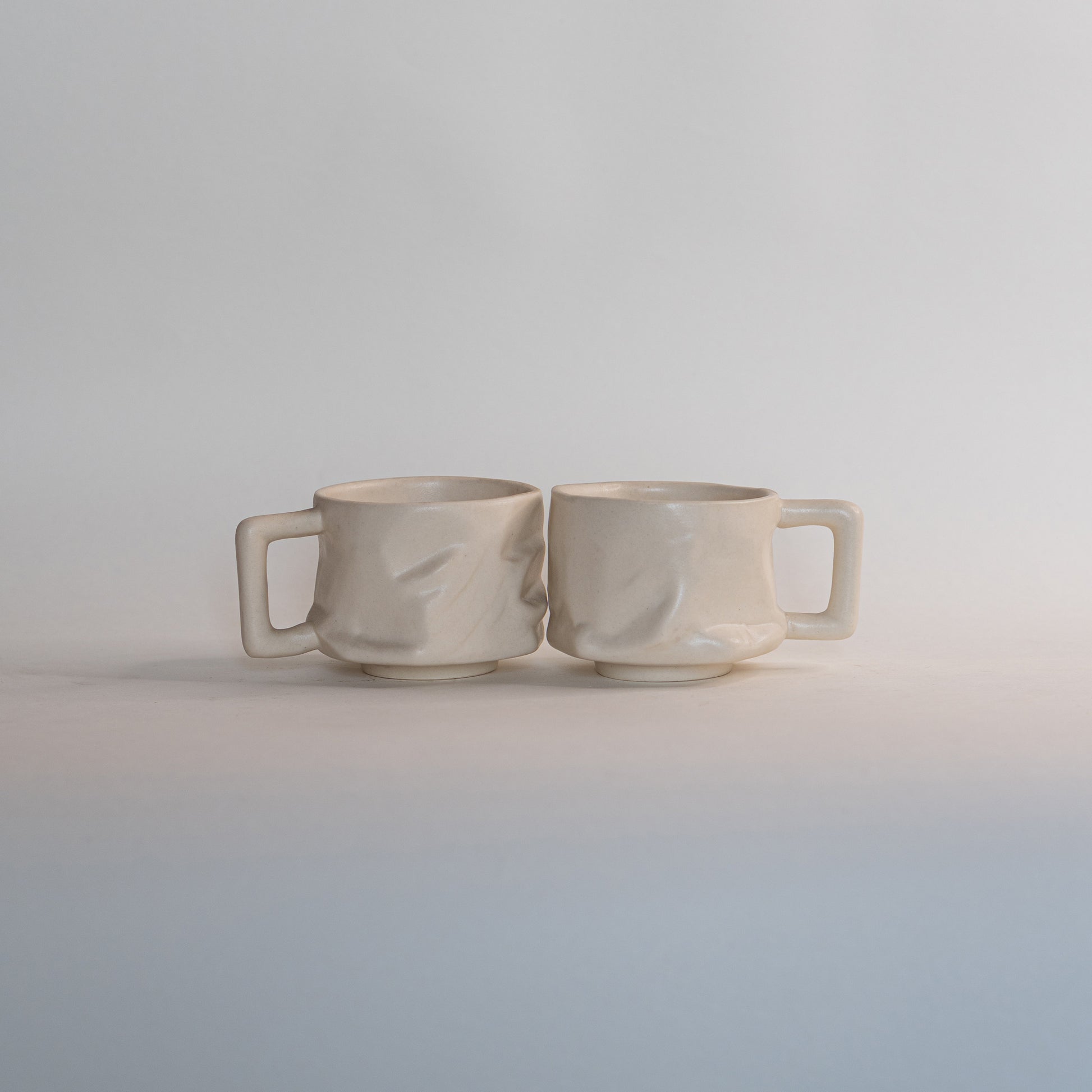 Snow Yunomi (with handle)