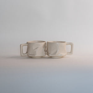 Snow Yunomi (with handle)