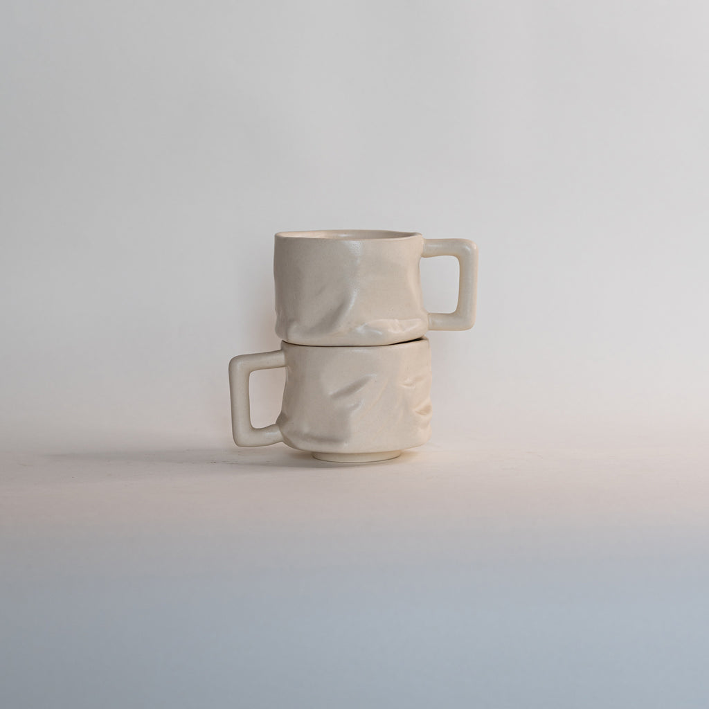 Snow Yunomi (with handle)