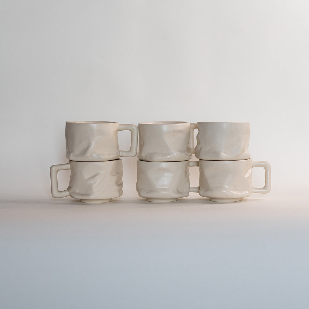 Snow Yunomi (with handle)