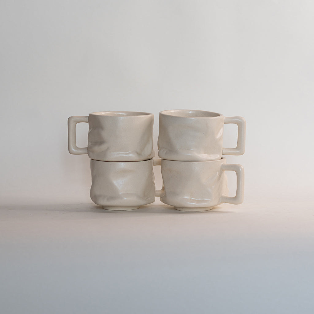 Snow Yunomi (with handle)