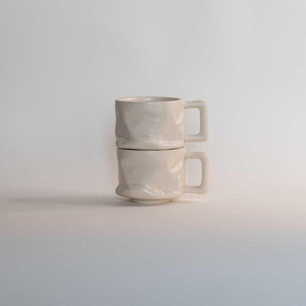 Snow Yunomi (with handle)