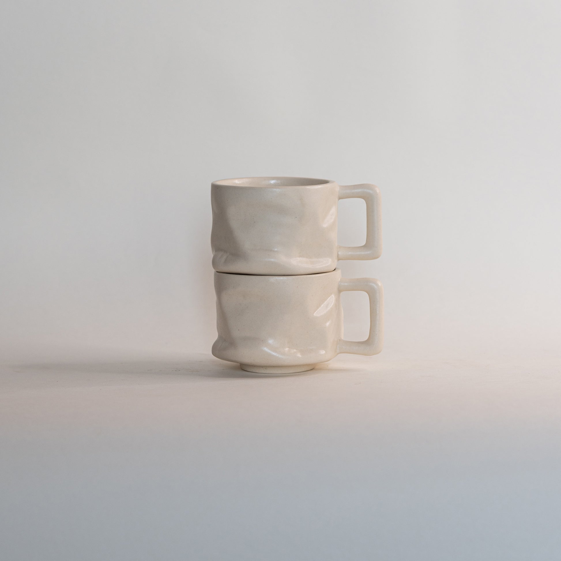 Snow Yunomi (with handle)