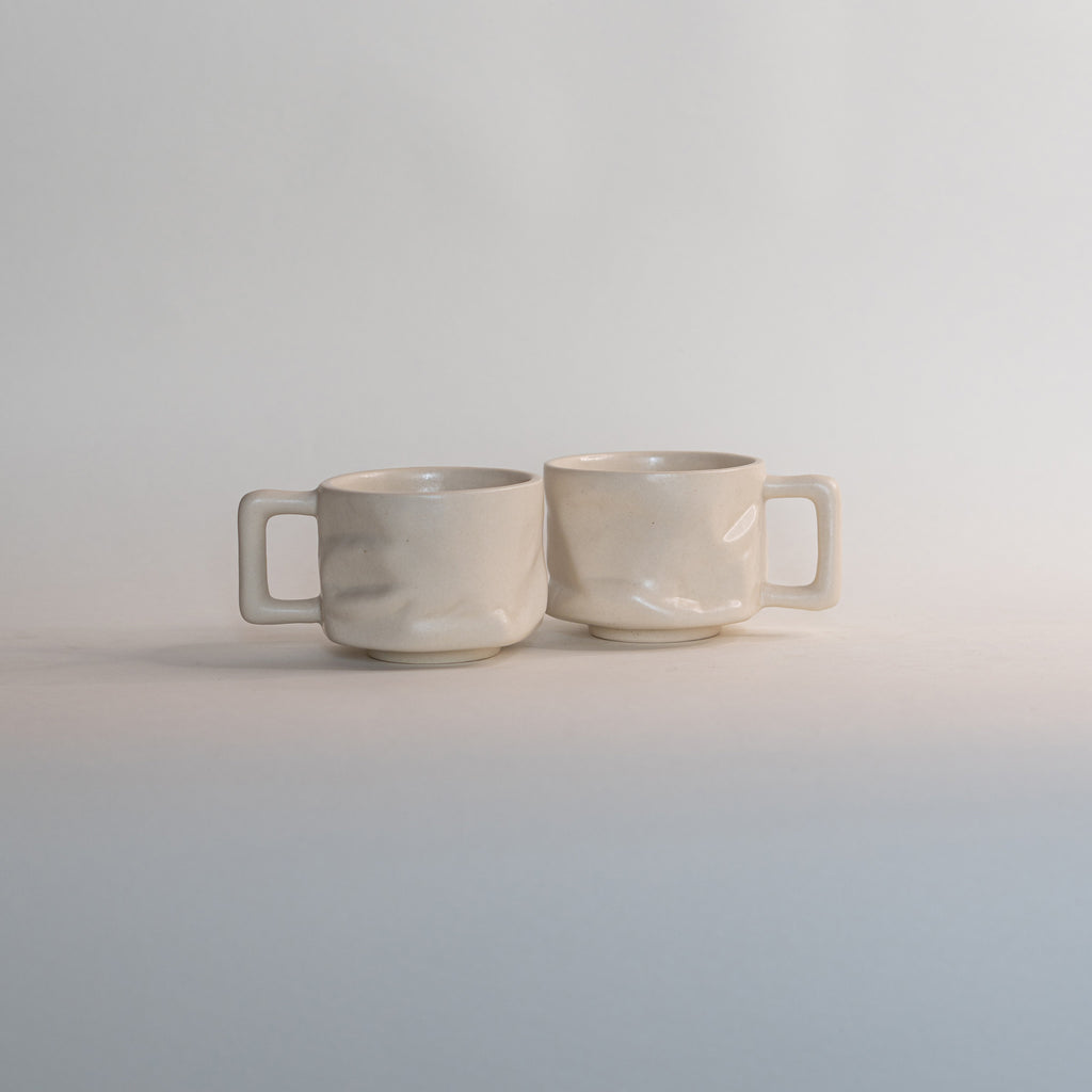 Snow Yunomi (with handle)