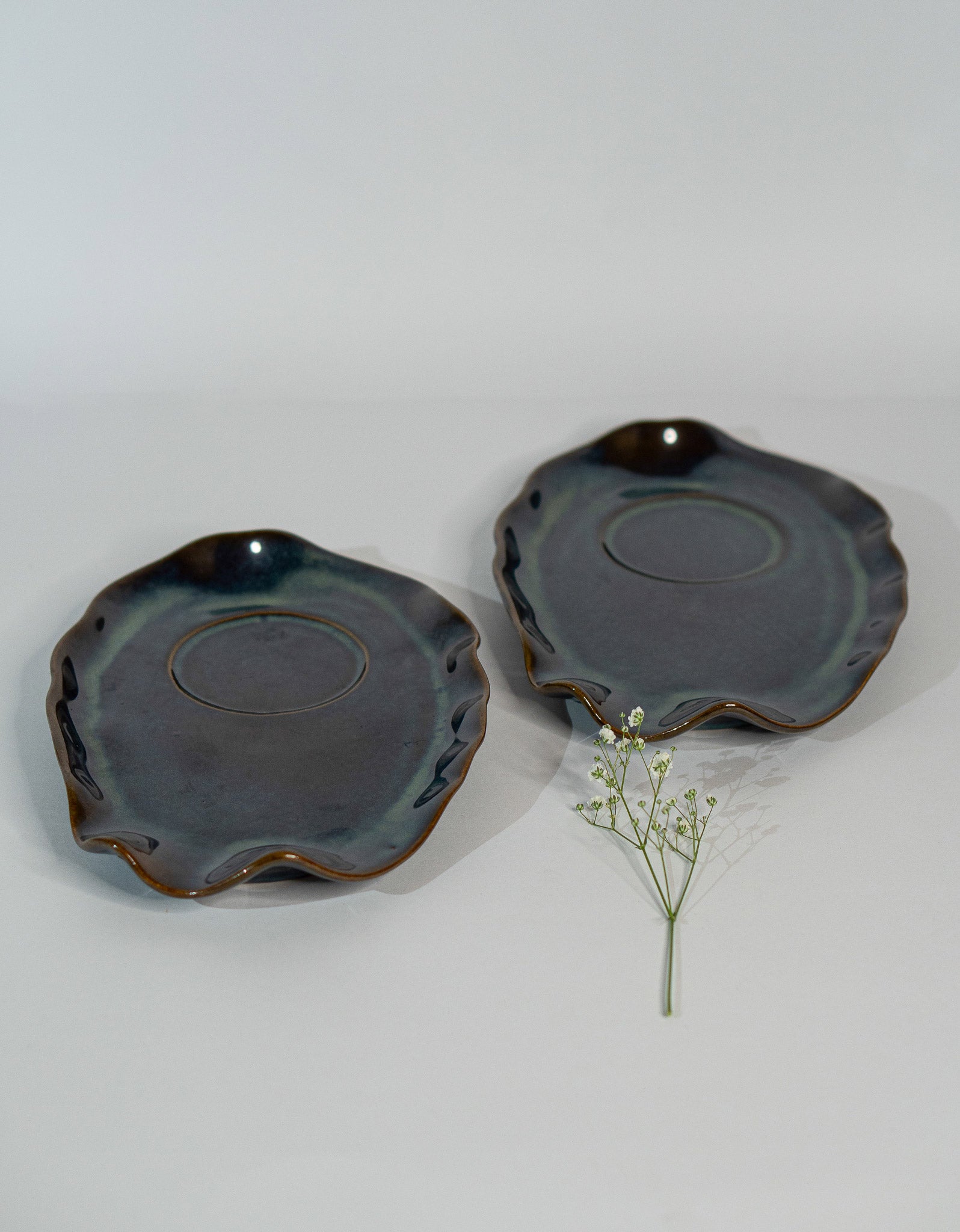 Dusk Yunomi Platter + 300ml Mug Combo