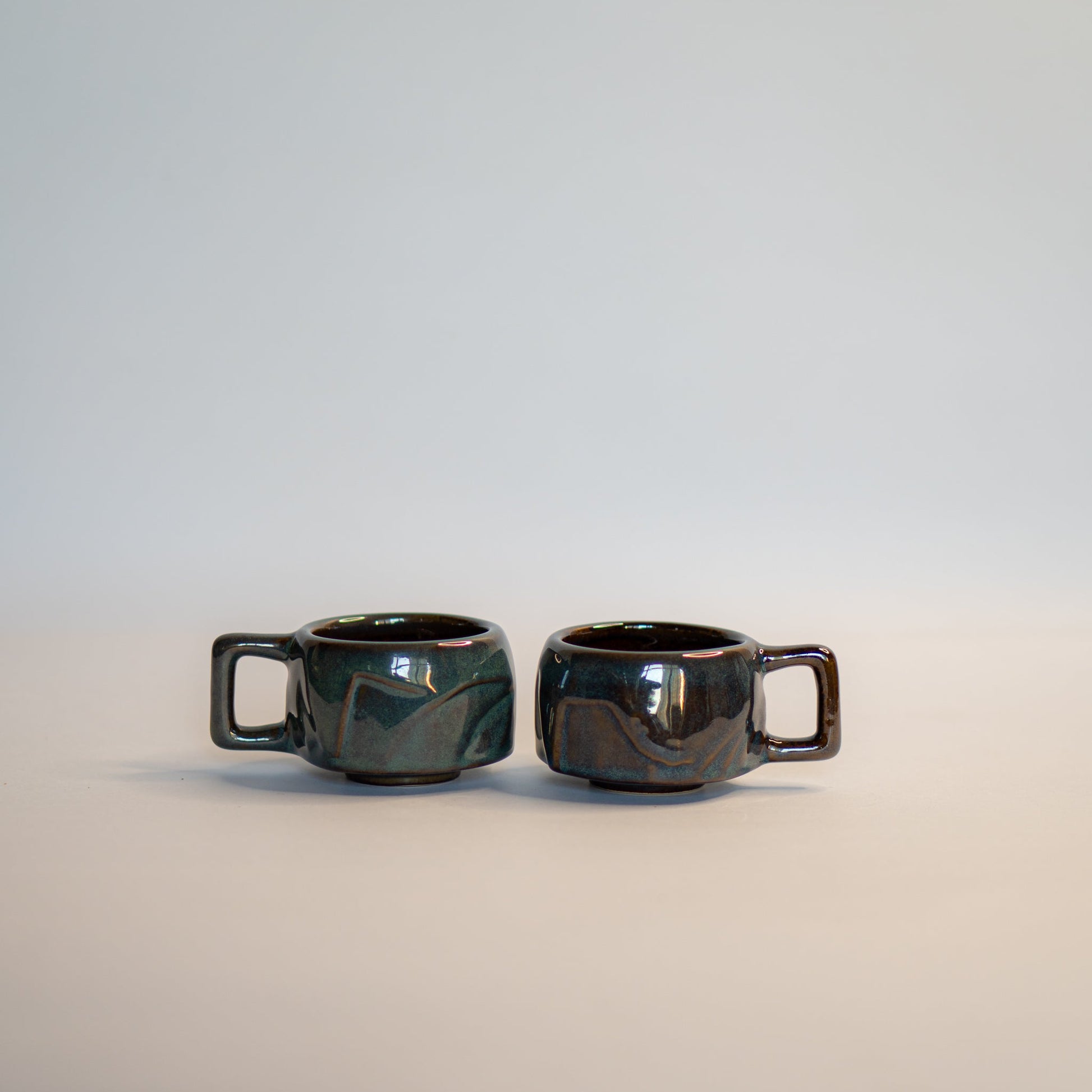 Stream Yunomi (with handle) 2pcs | 100 ml