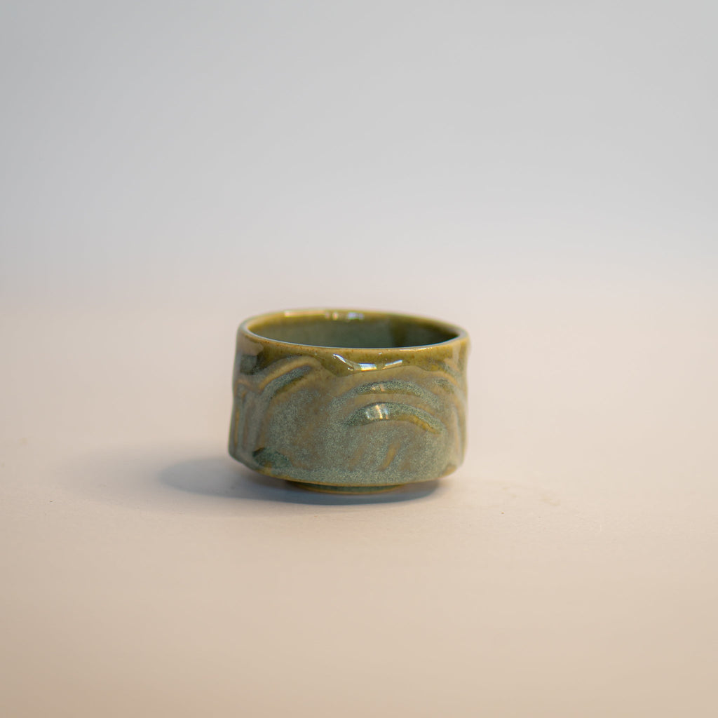 Green Stone Yunomi 2pcs | 100 ml