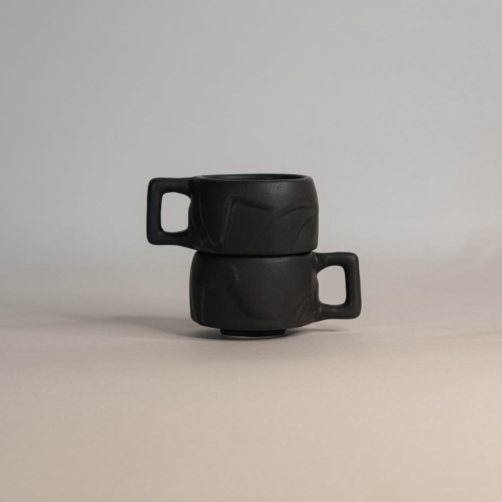 Boulder Yunomi (with handle) 2pcs | 100 ml