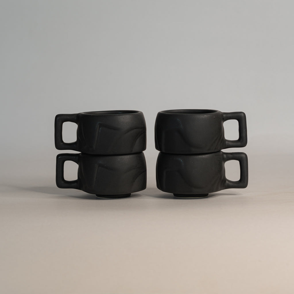 Boulder Yunomi (with handle) 2pcs | 100 ml