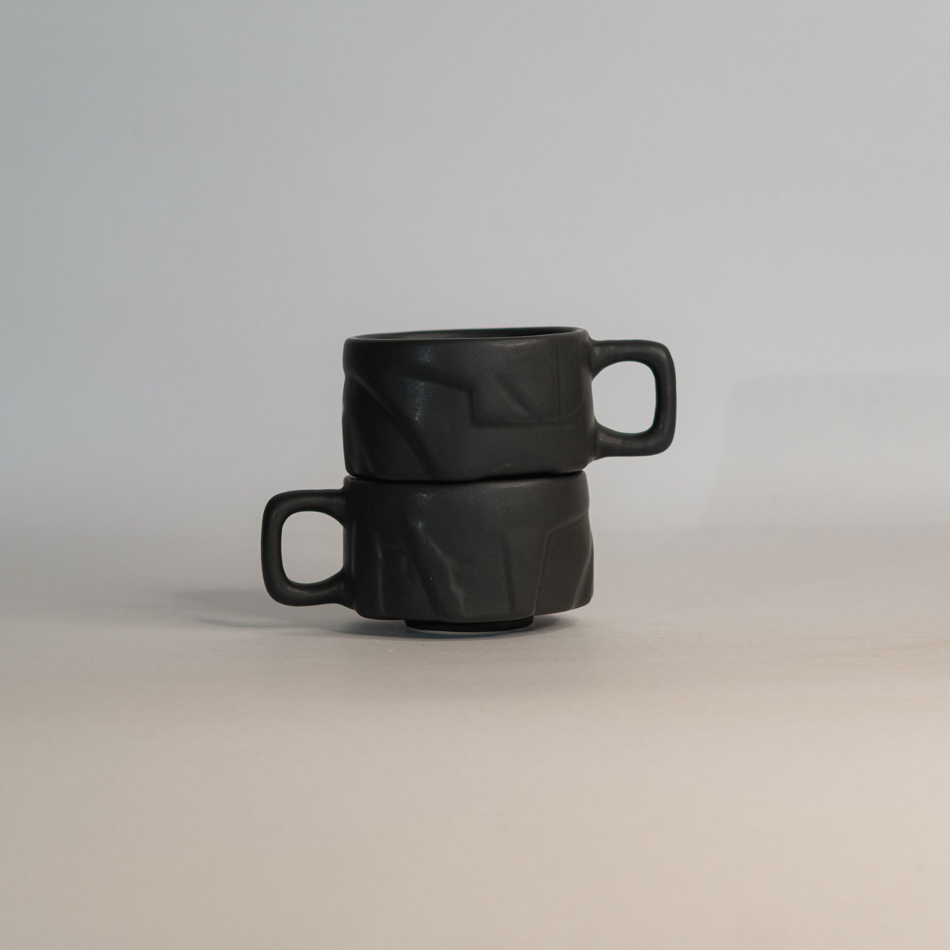 Boulder Yunomis (with handle) 2pcs | 200 ml