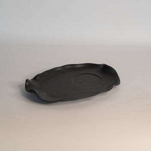 Black Matte Yunomi Platter