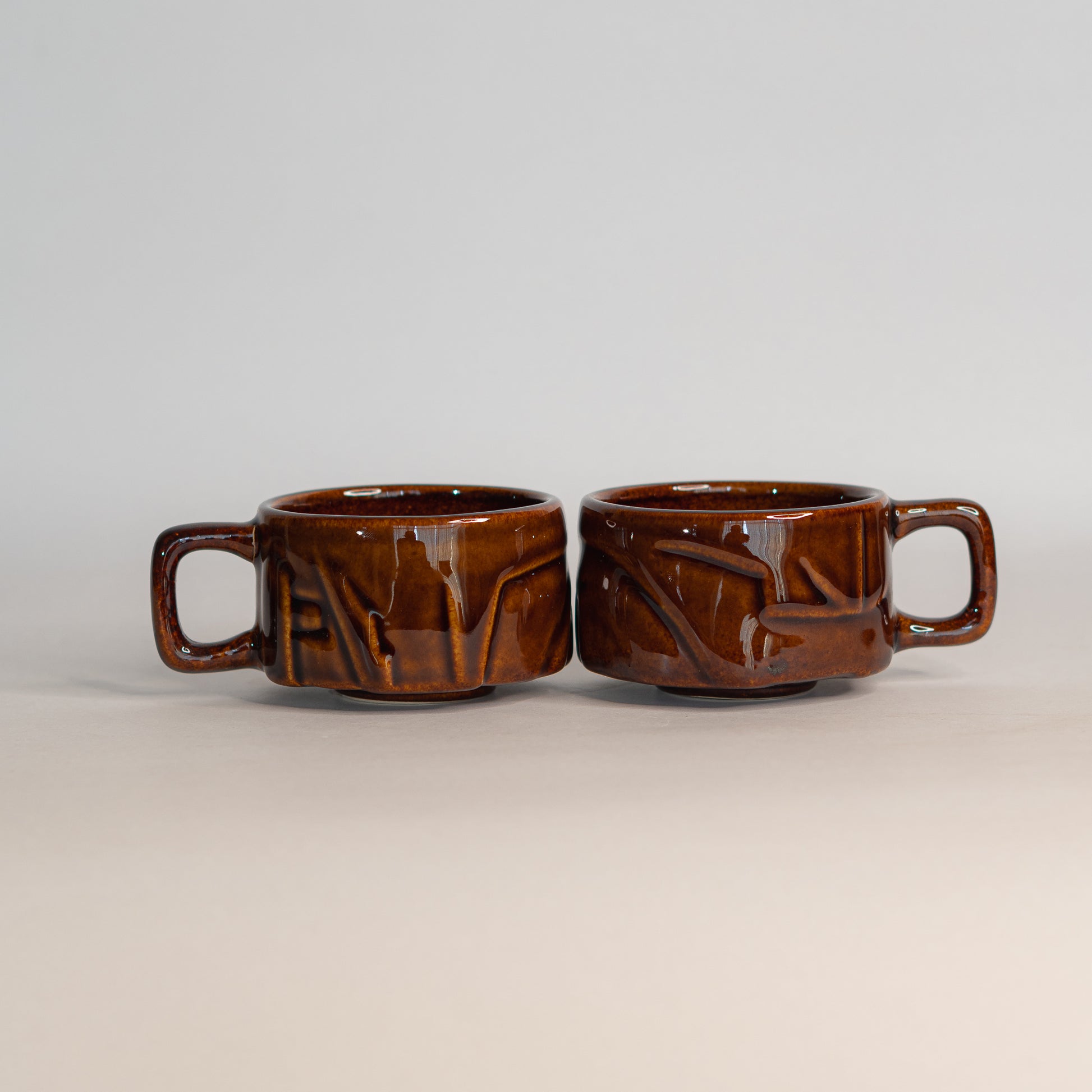 Dusk Yunomis (with handle) 2pcs | 200 ml