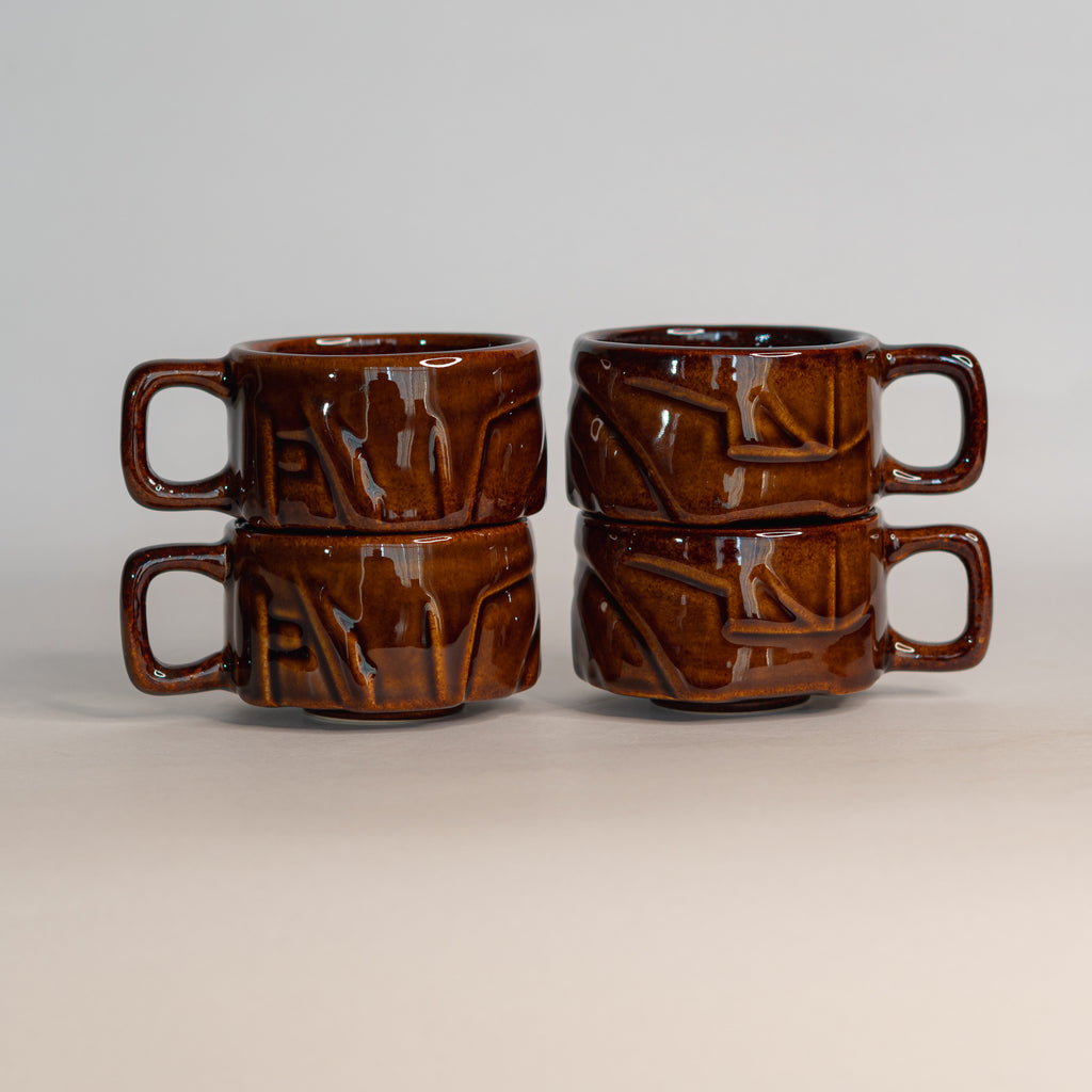 Dusk Yunomis (with handle) 2pcs | 200 ml