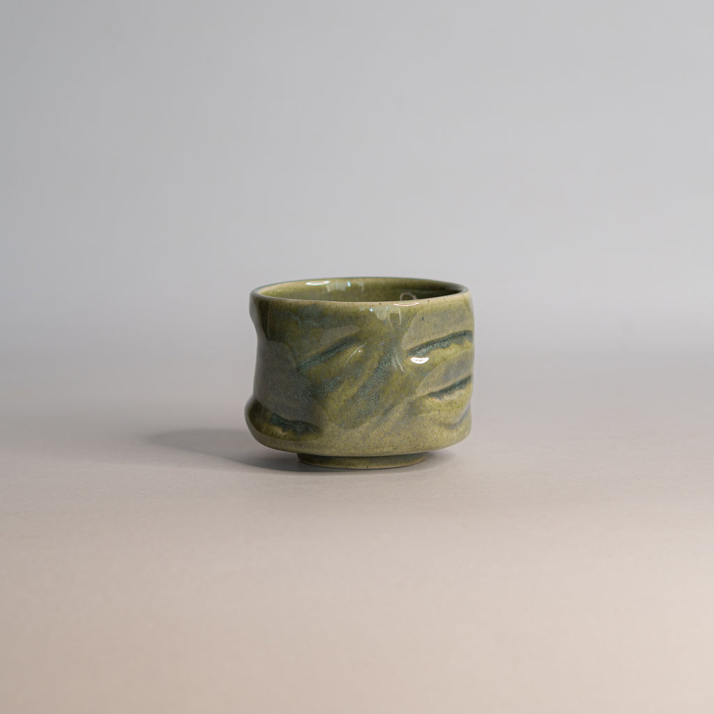 Green Stone Yunomi 2pcs | 300ml