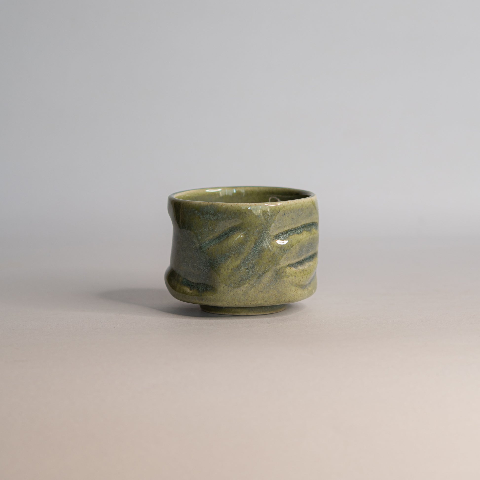 Green Stone Yunomi 2pcs | 300ml