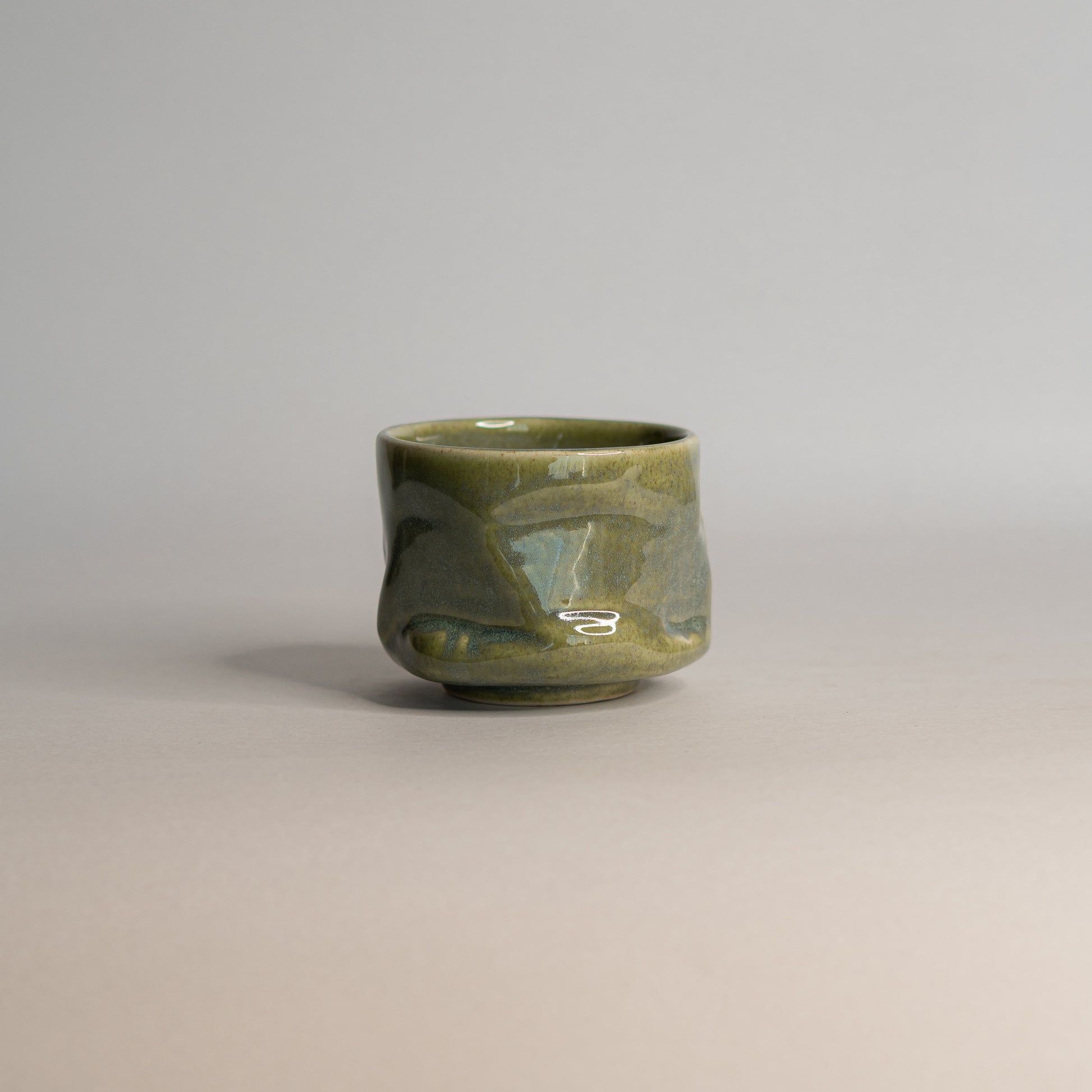 Green Stone Yunomi 2pcs | 300ml