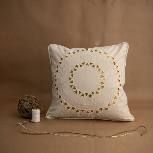 Cutwork Cushion | Bail