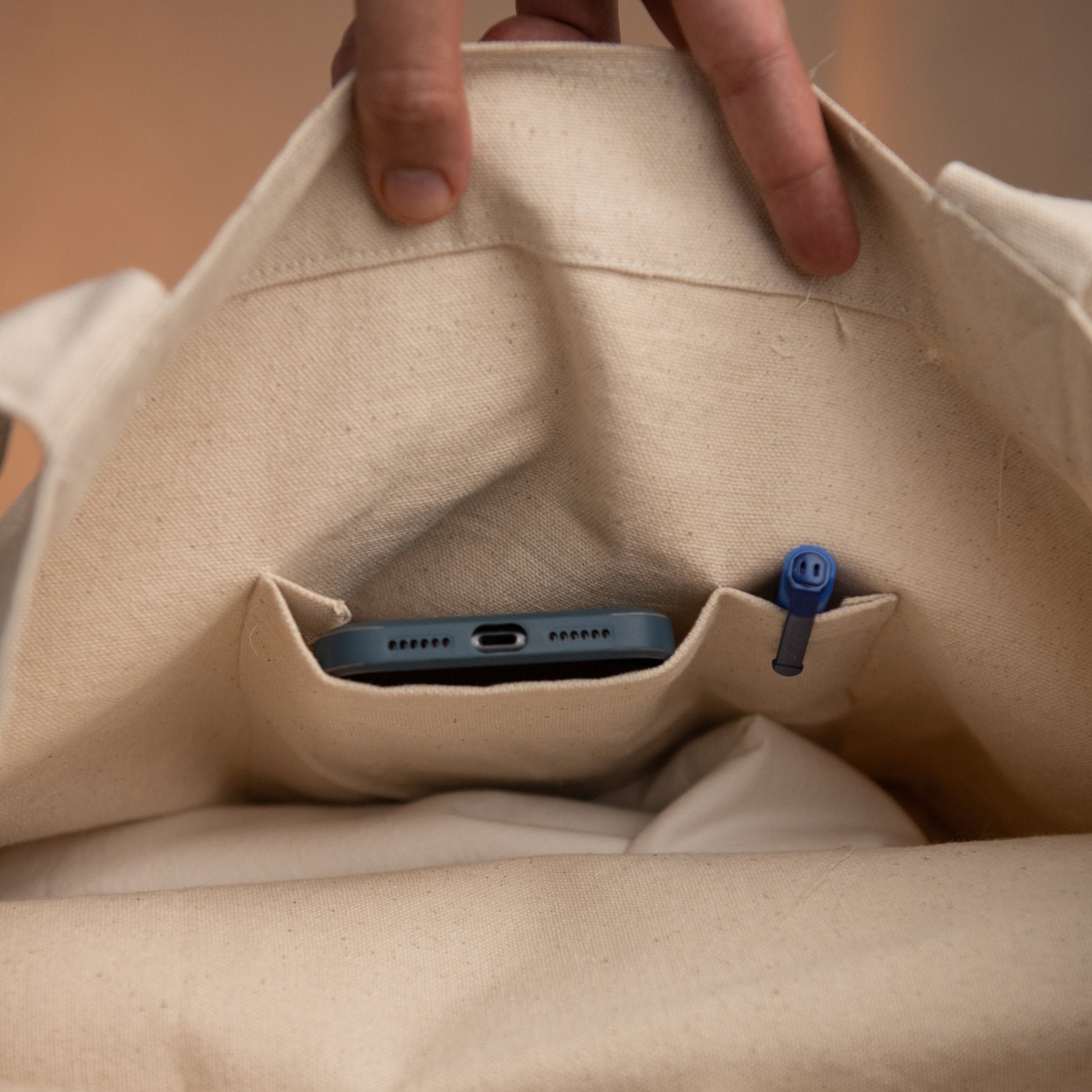 Triangle Hand Embroidered Tote Bags