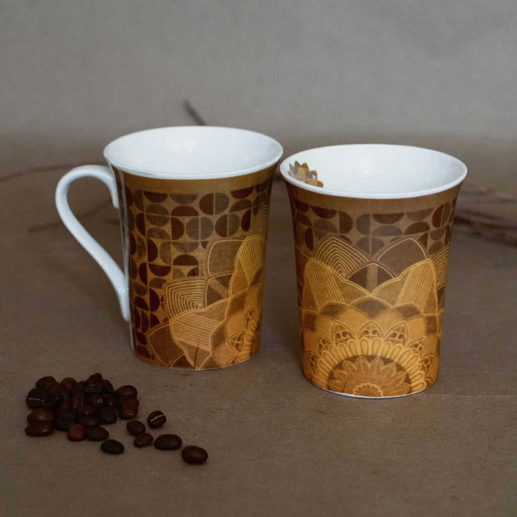 Earthy Mandala Mug
