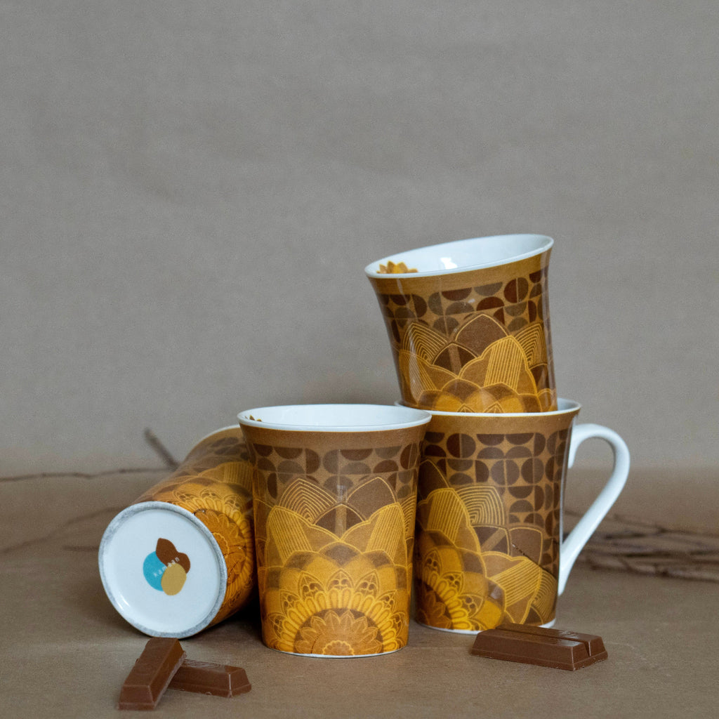 Earthy Mandala Mug