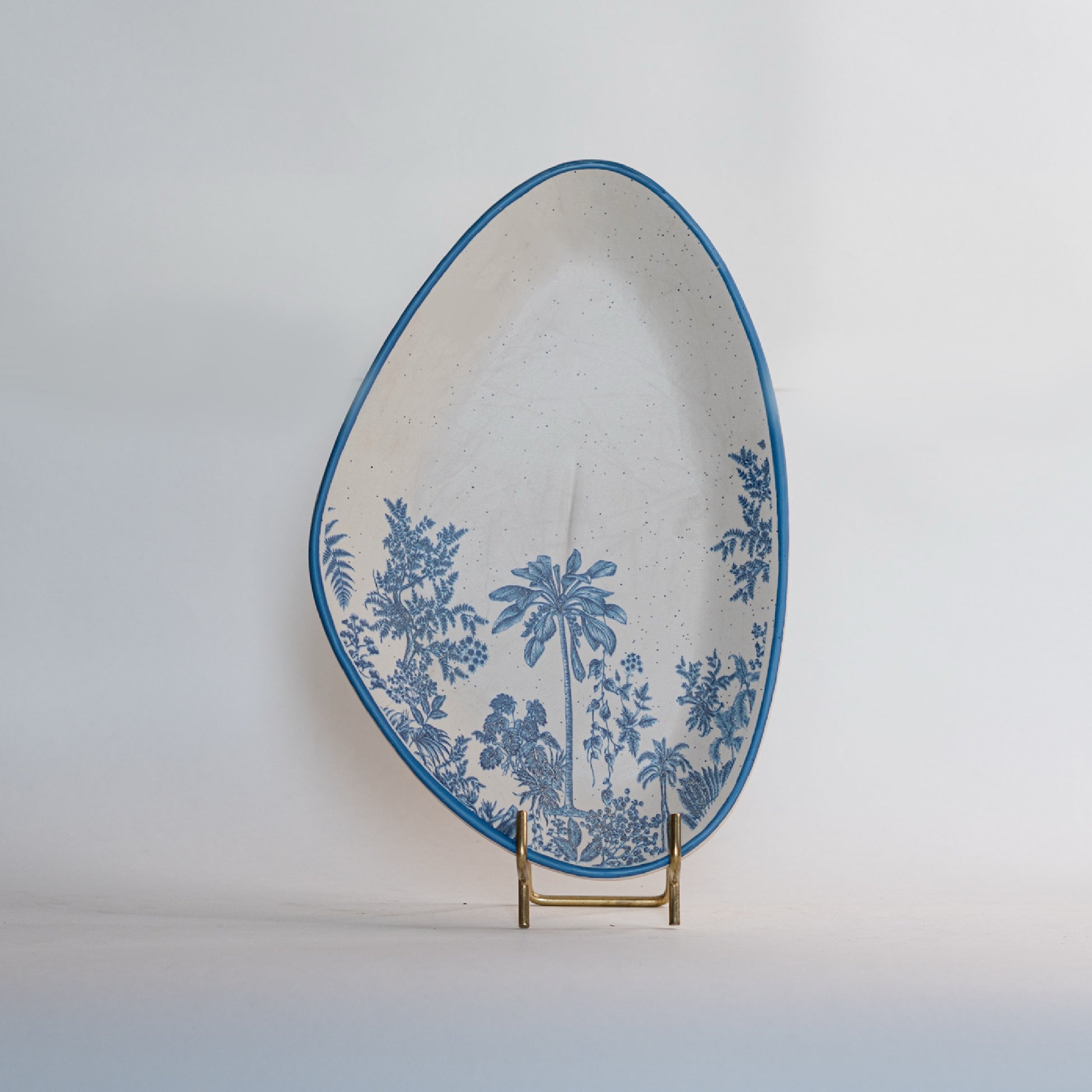 Jungle Stoneware Serving Platter