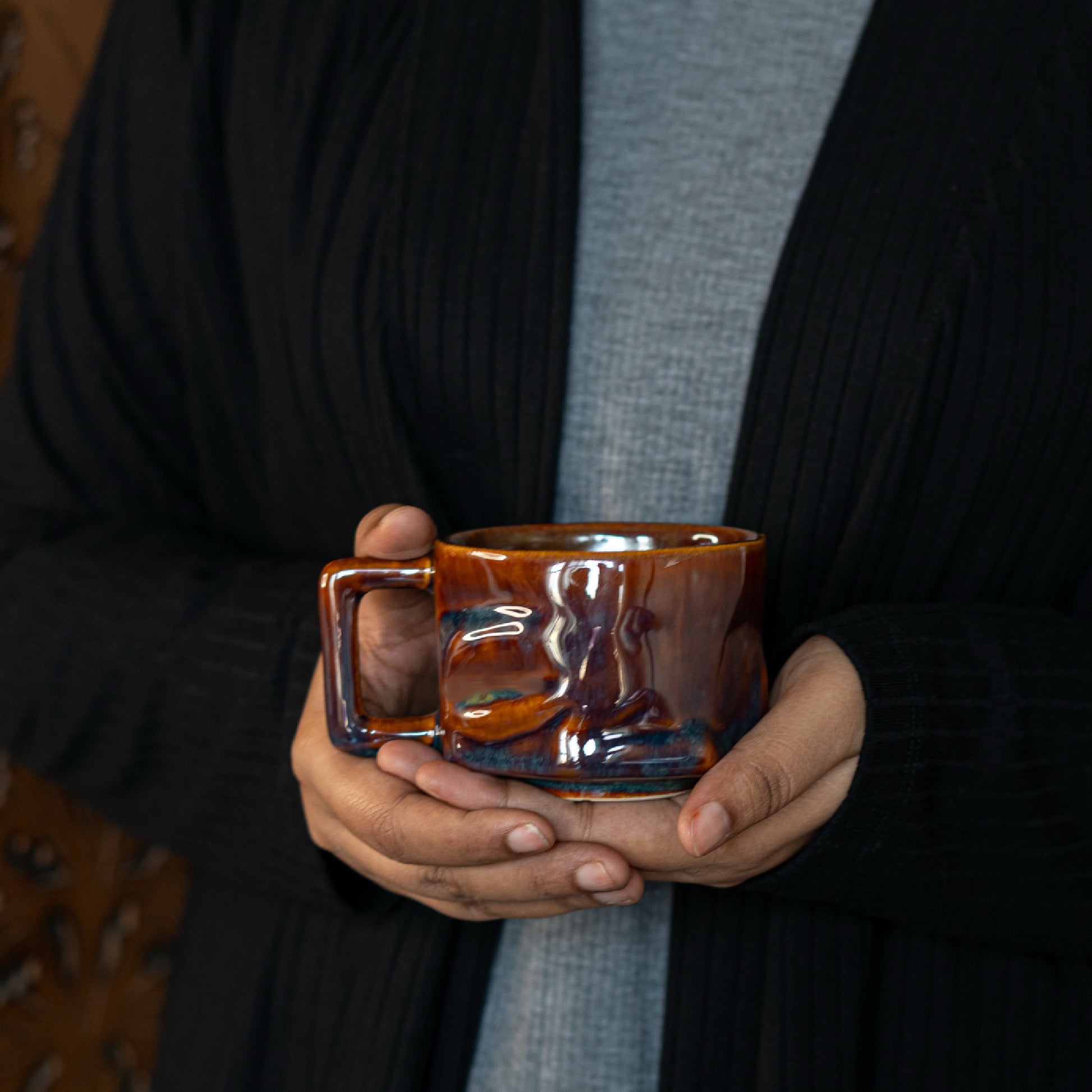 Dusk Yunomi (with handle)