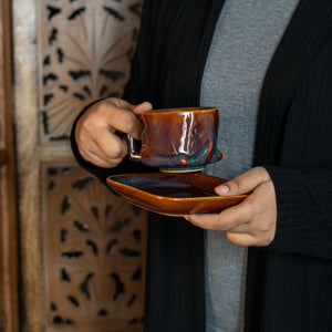 Dusk Yunomi (with handle)