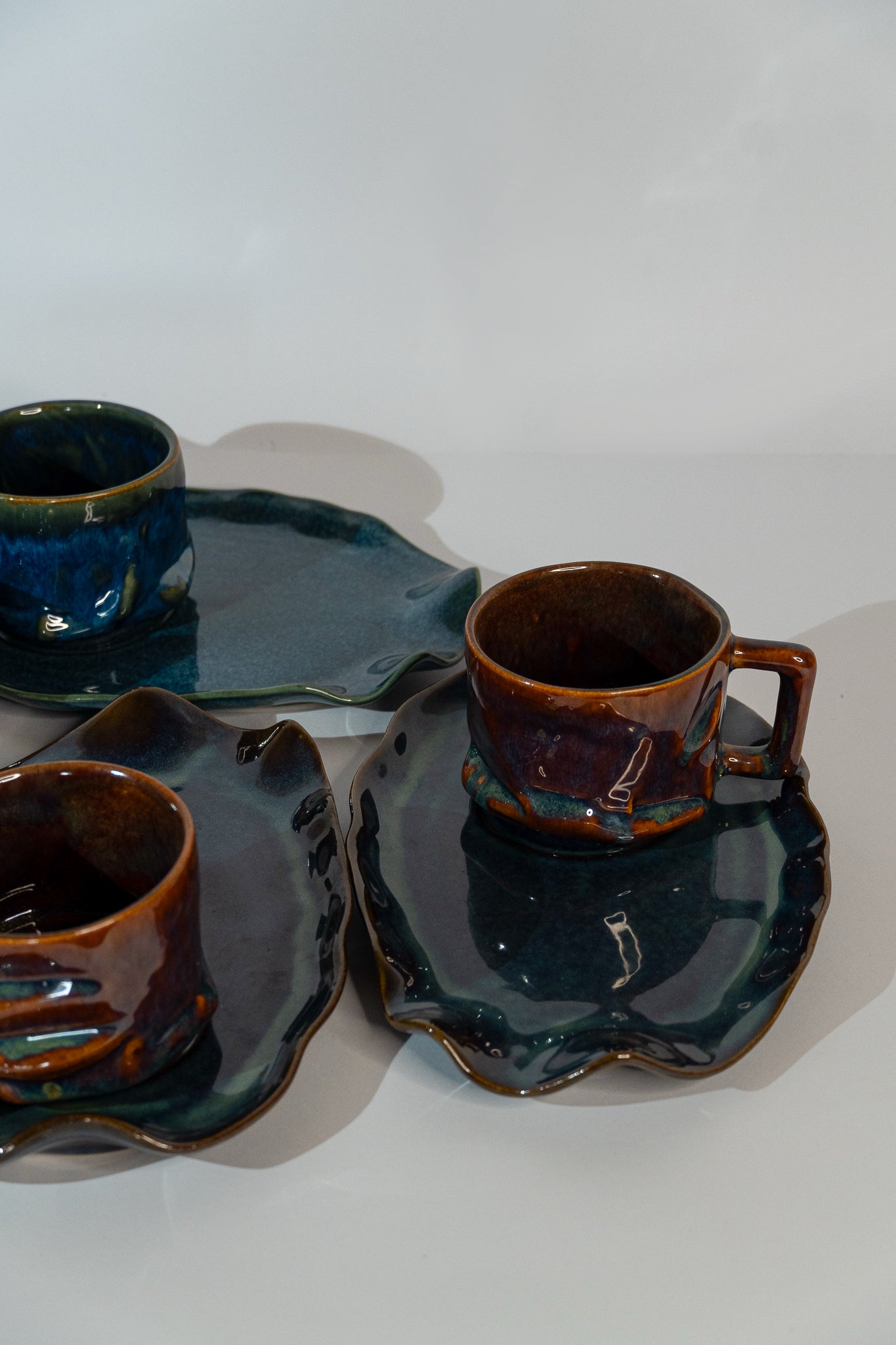 Dusk Yunomi Platter + Mug Combo