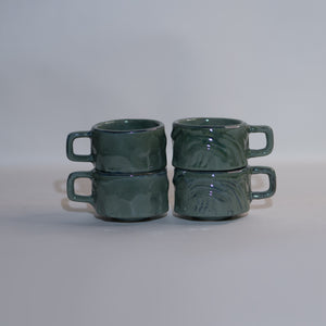 Espresso Twilight Yunomi (with handle) | 100 ml