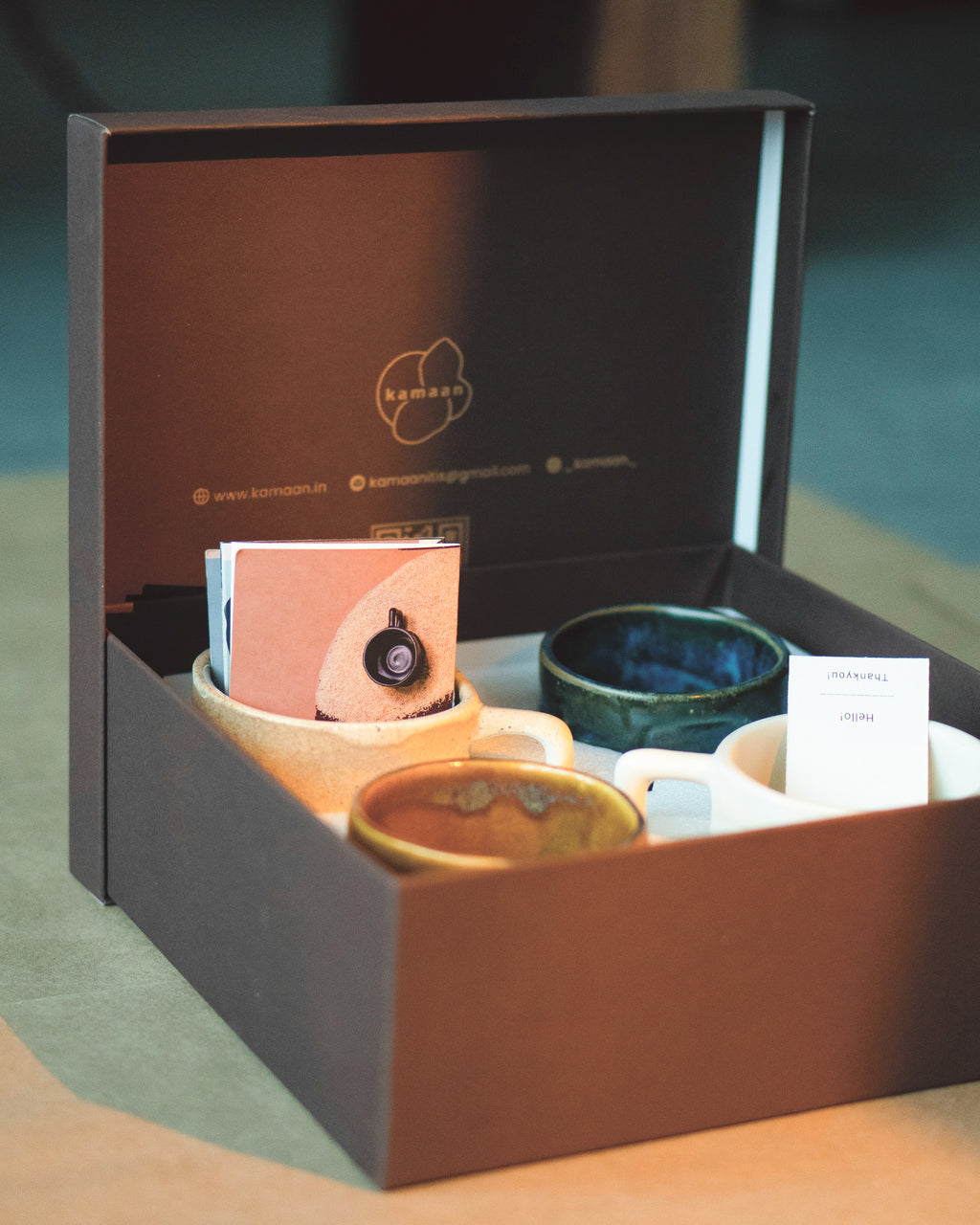 Gift Set - Boulder Yunomi 4pcs | 200 ml