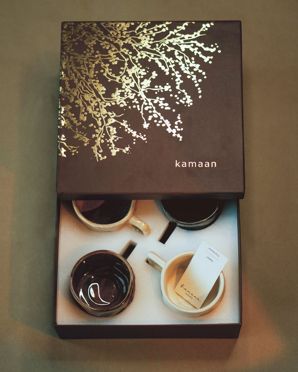 Gift Set - Boulder Yunomi 4pcs | 200 ml