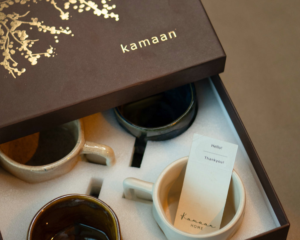 Gift Set - Boulder Yunomi 4pcs | 200 ml