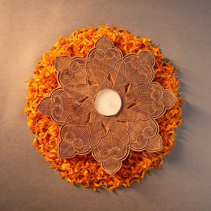 Dhayaan Mandala Candleholder | Kala