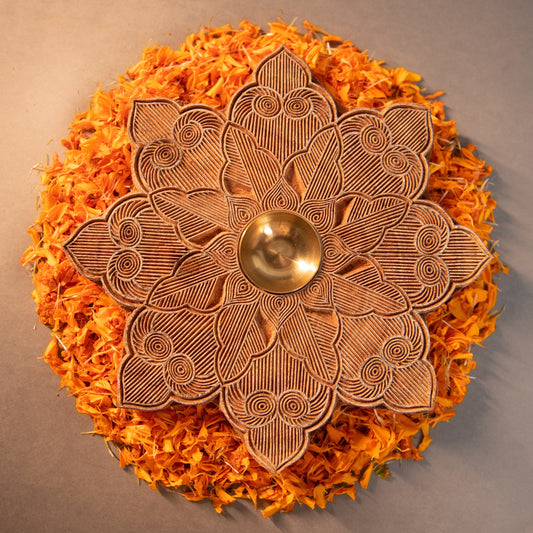 Dhayaan Mandala Candleholder | Kala