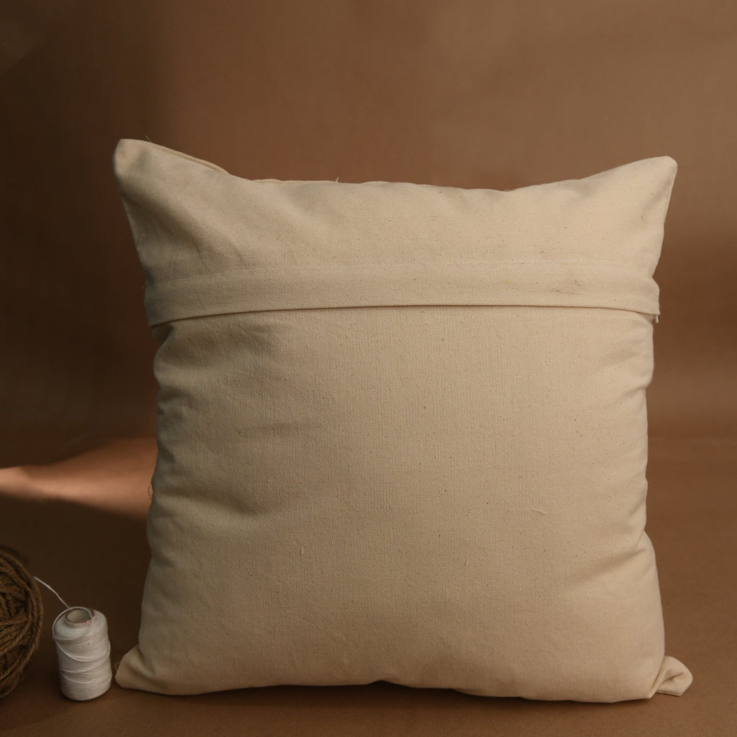 Golden Embroidery Cushion | People