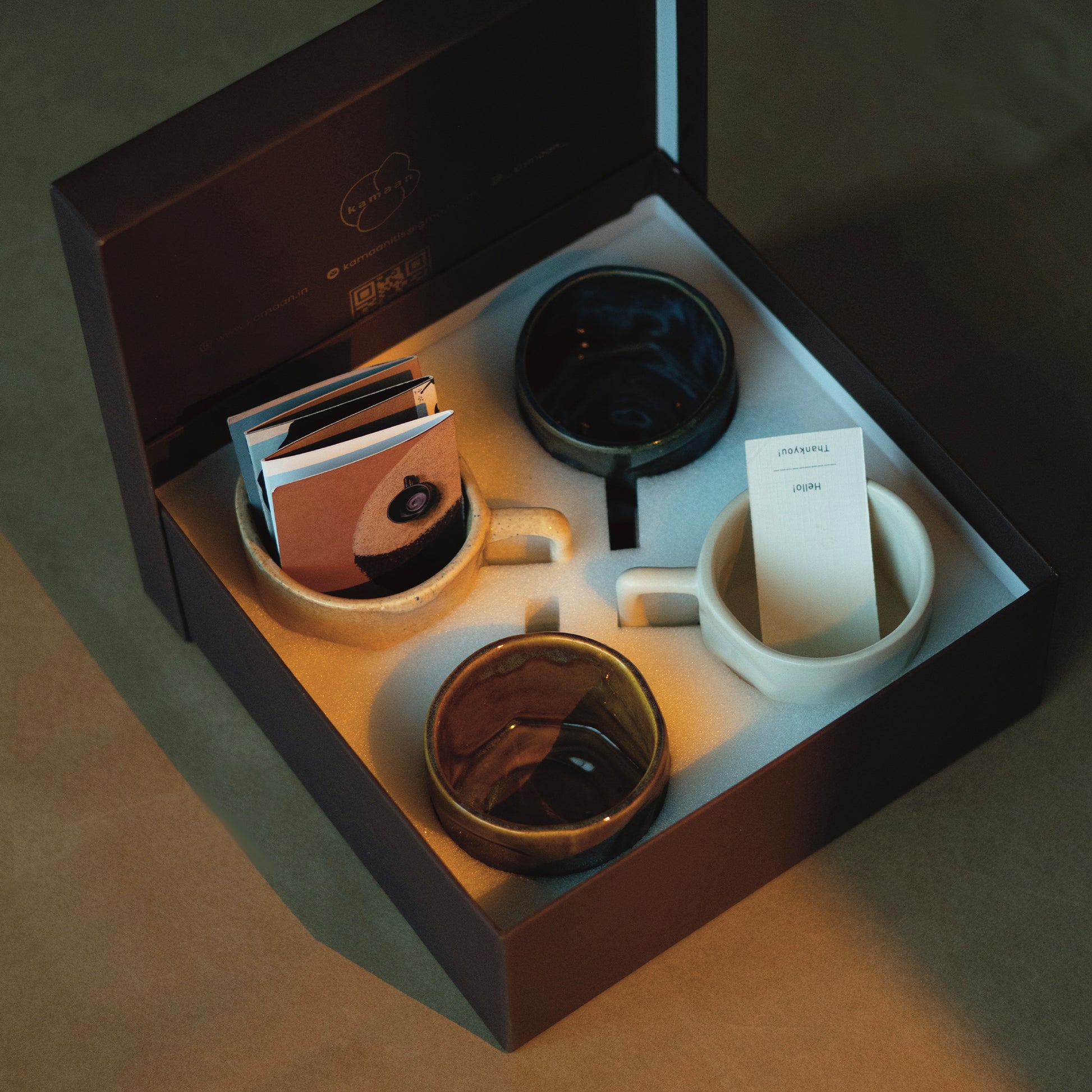 Gift Set - Sierra Yunomis (with handle) 4pcs | 200 ml
