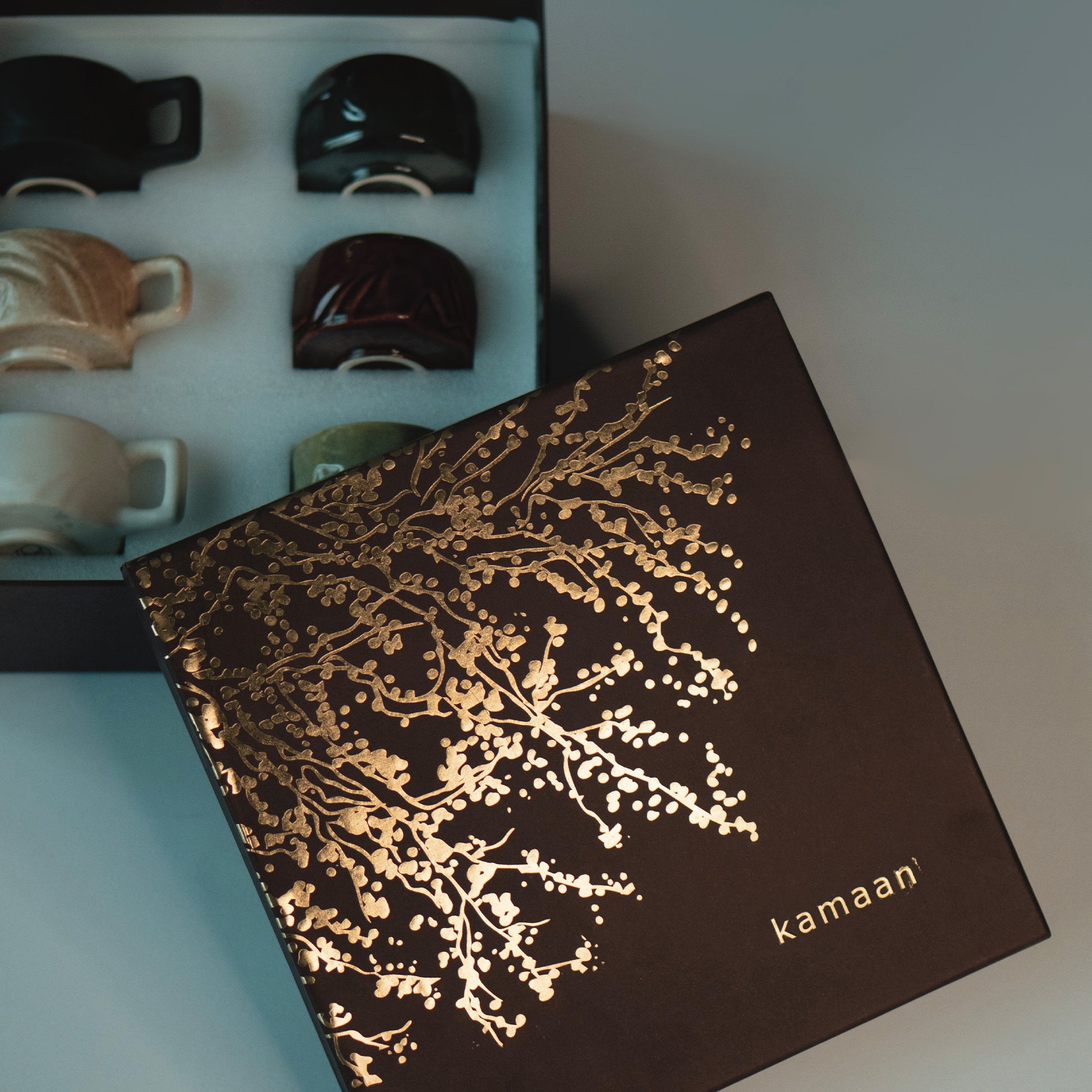 Gift Set - Sierra Yunomis (with handle) 4pcs | 200 ml